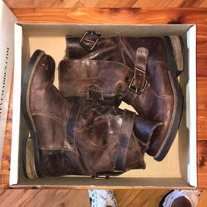 Leather Steve Madden boots